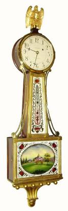 C.1928, Waltham Clock Co., Willard Model presentation weight banjo, — Antique Clocks Price Guide