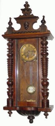 C.1900, German, Kienzle, 8-Day spring driven wall regulator with restoration. — Antique Clocks Price Guide