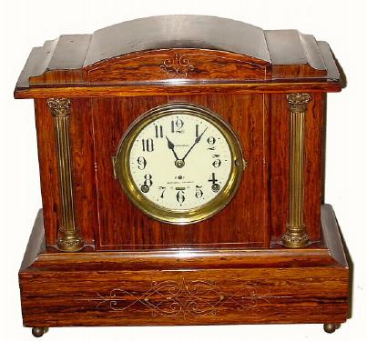 C.1910, Seth Thomas Clock Co., "Chime Clock No. 1", 8-day Sonora chime mantel clock, in generally fair to good condition, — Antique Clocks Price Guide