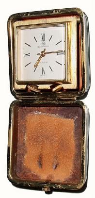 C.1950, Swiss, Bucherer, Pocket Alarm. — Antique Clocks Price Guide