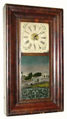 C.1850, Smith and Goodrich, Forestville, Conn., 8-day time and strike OG shelf clock. — Antique Clocks Price Guide