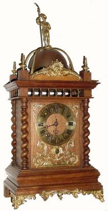 C.1900, French, Walnut and Ormolu cased mantel clock, clean and ticking. — Antique Clocks Price Guide