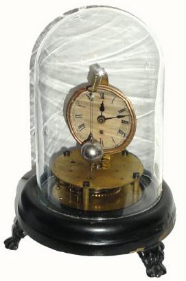 C.1878, E.N. Welch Mfg Co., "Briggs Rotary", 30-hour novelty timepiece in generally good condition. — Antique Clocks Price Guide