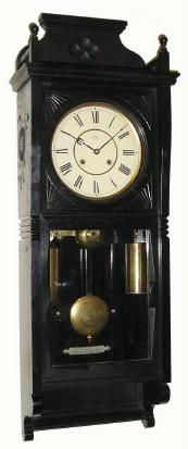 C.1884, Seth Thomas "FLORA", 8-Day, 2-wt wall clock in excellent+ original condition. — Antique Clocks Price Guide