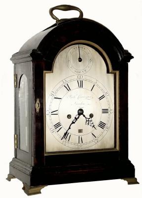 C.1760, Richard. Carrington, London, 2-Fusee, Crown Verge bracket clock in good as-found attention. — Antique Clocks Price Guide