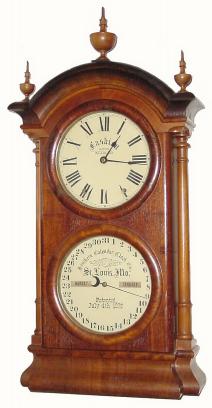 C.1878, Southern Calendar Clock Co., St. Louis, Mo., "Fashion No. 2", in generally good condition, — Antique Clocks Price Guide