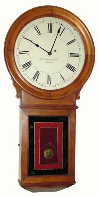 C.1895, E. Howard and Co., Boston, "Regulator No. 70-16" in excellent original condition. — Antique Clocks Price Guide