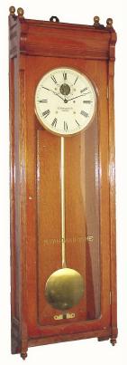 C.1910, E. Howard and Co., Regulator No. 89, in oak with master clock option, and in good condition — Antique Clocks Price Guide