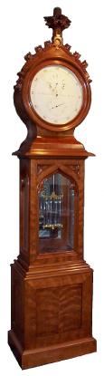 C.1874, E. Howard and Co., Boston, "Regulator No. 22" 90 day duration, in excellent restored condition. — Antique Clocks Price Guide