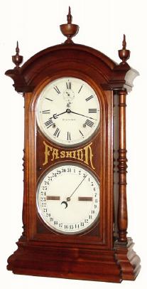 C.1883, Southern Calendar Clock Co., St. Louis, Mo., "Fashion No. 5", in very good condition, — Antique Clocks Price Guide