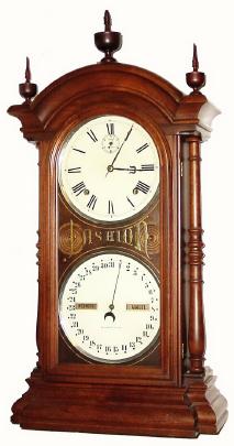 C.1889, Southern Calendar Clock Co., St. Louis, Mo., "Fashion No. 8", in generally good condition, — Antique Clocks Price Guide