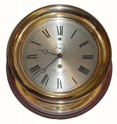 C.1890, Star Brass Mfg. Co. and E. Howard and Co., 8-day boiler room clock. — Antique Clocks Price Guide