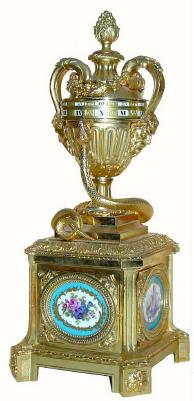 C.1875, French, Revolving Dial Clock, in the style of Louis XVI, — Antique Clocks Price Guide