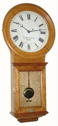 C.1908, Chelsea Clock Co., Boston, USA, "Regulator No. 1", in excellent condition. — Antique Clocks Price Guide