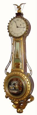 First half, 20th Century, Girandole, after the classic design of Lemuel Curtis, — Antique Clocks Price Guide