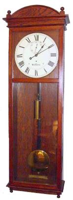 C.1909, Seth Thomas Clock Co., "Regulator No. 20", 8-day weight driven timepiece in very good restored condition. — Antique Clocks Price Guide