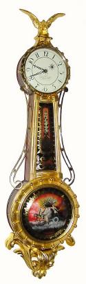 C.1988, Foster Campos, Pembroke, Mass, weight driven girandole in excellent original condition, — Antique Clocks Price Guide