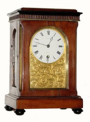C.1855, Williamson, Royal Exchange, London., Miniature 8-day fusee timepiece, in good original condition. — Antique Clocks Price Guide