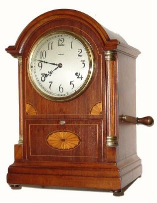 C.1907, Sonora Chime Co., 5 Cedar St, NY, 8-Bell Whittington and Westminster chime clock, refinished, — Antique Clocks Price Guide