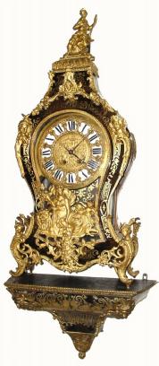 C.1855, French, Large Boulle Bracket clock in very good original condition. — Antique Clocks Price Guide