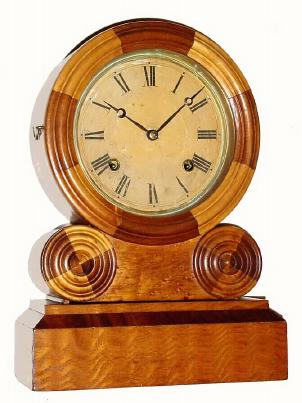 C.1872, E. Ingraham and Co., Bristol, CT, 8-day "Grecian, Mosaic" shelf clock. — Antique Clocks Price Guide
