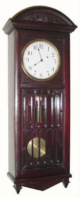 C.1920, New Haven Clock Co., 8-day 1-weight timepiece, in very good original condition. — Antique Clocks Price Guide