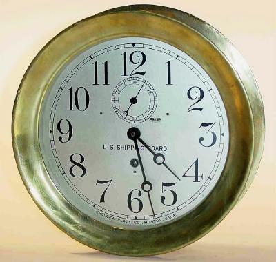 C.1919, Chelsea Clock Co., Boston, "MARINE" timepiece, — Antique Clocks Price Guide