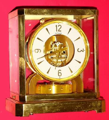 C.1955, Swiss, LeCoultre, Atmos, torsion pendulum clock, — Antique Clocks Price Guide