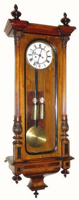 C.1880, Austrian, 2-Wt "Vienna Regulator", — Antique Clocks Price Guide