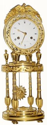 C.1820, French, Chopin, a Paris, Skeleton Form Mantel clock, in excellent original condition. — Antique Clocks Price Guide