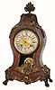 C.1890, French, Boulle Style Mantel clock in generally good condition,