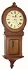 C.1870, English, 2-Fusee Wall Regulator in an oak case and in very good condition.