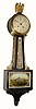 C.1965, Chelsea Clock Co., "Willard" model 8-day banjo timepiece.