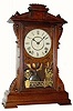 C.1881, Seth Thomas Clock Co., "Reno", 8-day time/strike shelf clock.
