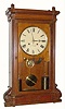 C.1890, Seth Thomas Clock Co., "Lincoln V.P.", 8-day time/strike 2-weight shelf clock