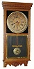 C.1916, Sessions Clock Co., "Regulator E", 8-day time and calendar store regulator in very good condition.