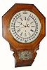 C.1866, Gilbert Manf'g Co., Winsted, Conn., "Maranville", 8-day short dorp octagon, calendar timepiece.