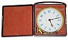 C.1890, French Night Clock or gaslight timepiece in original fitted case, and in very good original condition.