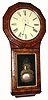 C.1875, Seth Thomas Clock Co., "No. 1 Extra", 8-day regulator timepiece, with restorations.