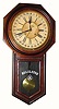 C.1901, Ansonia Clock Co., "Regulator A, Calendar", 8-day time and strike calendar wall clock in generally good original condition.