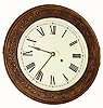C.1843, Unknown Connecticut 8-Day Iron Cased gallery clock,