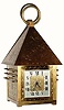 C.1950, Garley, Inc., France, "Just", 8-day timepiece.