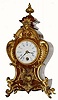 C.1899, German, Lenzkirch, Mini time only bracket clock in the French style.