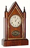 C.1870, William L. Gilbert Clock Co., "Winsted Gothic Extra", 30-hour steeple clock, in generally good, as-found condition.