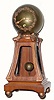 C.1910, German, Art Nouveau mantel clock in good original condition,