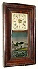 C.1850, Smith and Goodrich, Forestville, Conn., 8-day time and strike OG shelf clock.