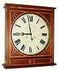 C.1910, Seth Thomas "18 Inch Lobby", as-found, case incomplete, dial refinished.