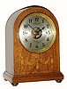 C.1915, French, Bulle, No. 700 "Windsor", battery power mantel clock in generally good condition.