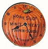 C.1925, Pumpkin Advertising Clock