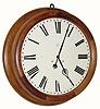 C.1900, Seth Thomas Clock Co., "Gallery, 24 Inch", in mahogany and in excellent restored condition.